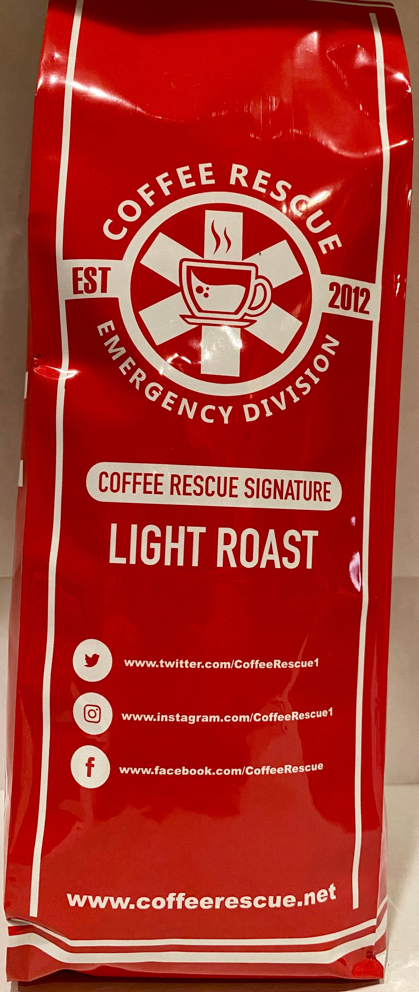 Coffee Rescue Light Roast, Organic, Fair Trade Coffee, 12 Ounce Bag